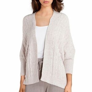 NWT Barefoot Dreams Cable Shrug Cardigan